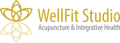 Boston's WellFit Studio's logo.